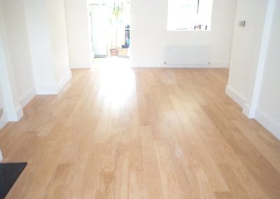 Fitted wood floors