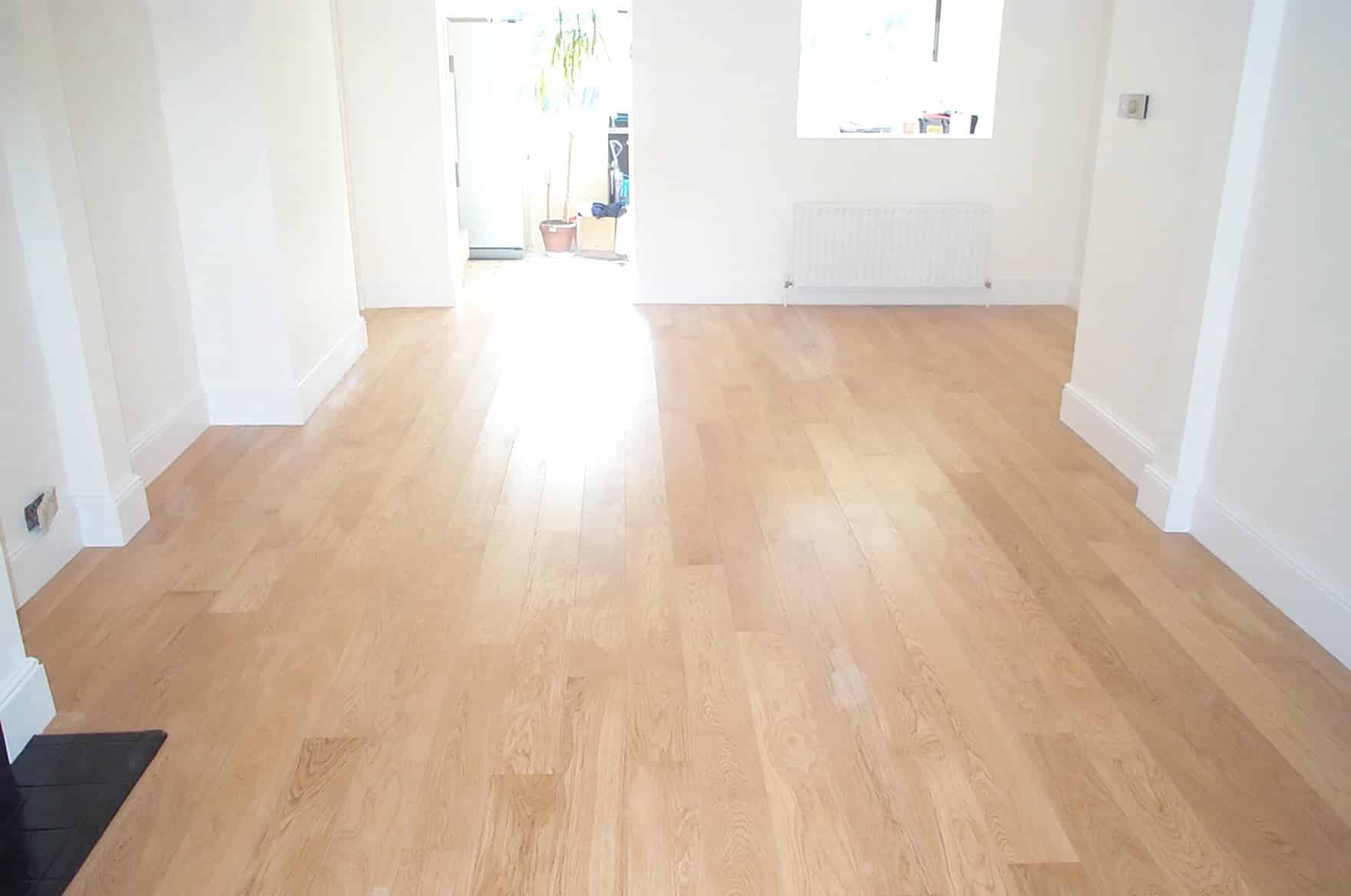Fitted wood floors
