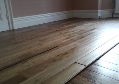 Solid wood flooring