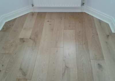 Wood floor fitting