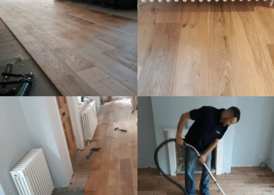 fitted engineered oak floor