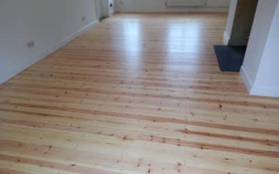 Restoration of Pine Floorboards