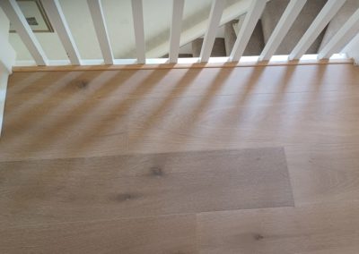 Engineered oak floor installation in Epsom