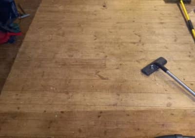 Pine Floorboard Restoration with Pine Slivers, in Tadworth