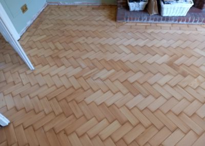 Pine Parquet Restoration