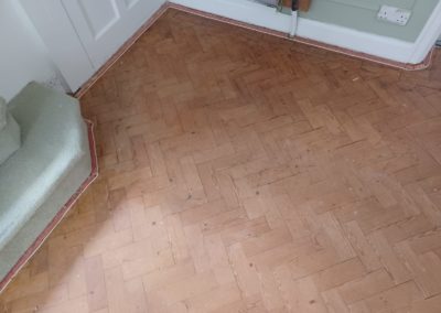 Pine Parquet Restoration