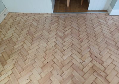 Pitch Pine Parquet After