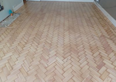 Pitch Pine Parquet After