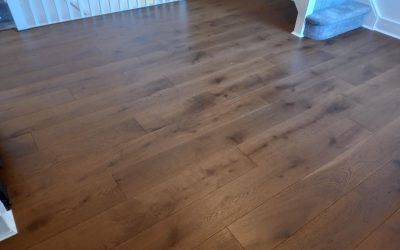 Engineered Oak Floor Fitting in Walton on the Hill, Surrey