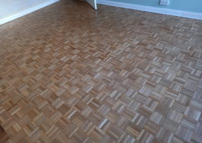 Oak Finger Parquet Restoration