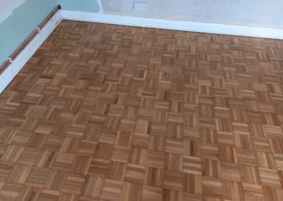 Oak Finger Parquet Restoration