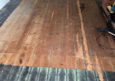 Pine Floorboard Restoration