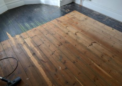 Pine Floorboard Restoration